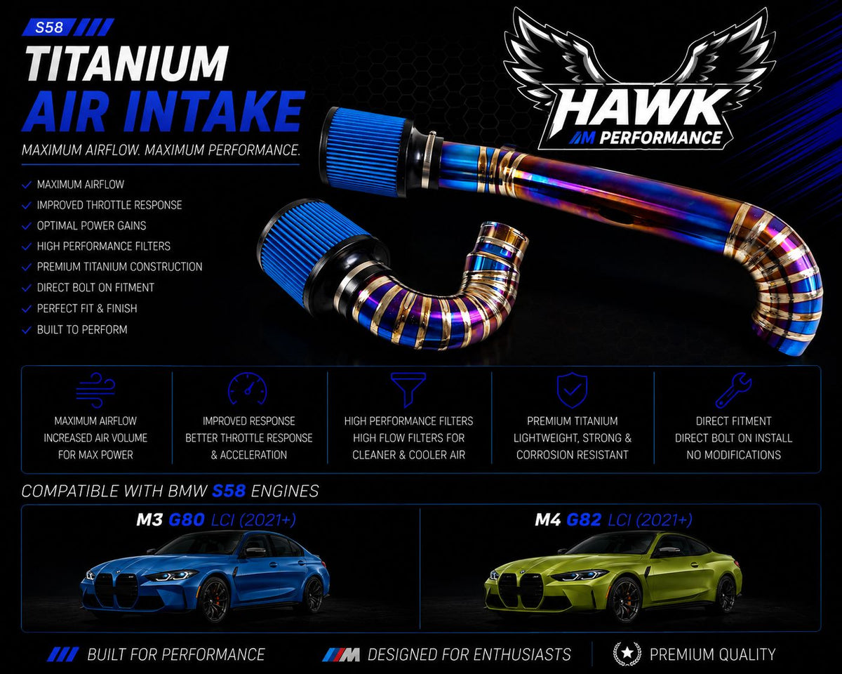 Hawk S58 Titanium Air Intake