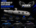 Hawk B58 Gen 2 5inch Heatshield Catless Downpipe